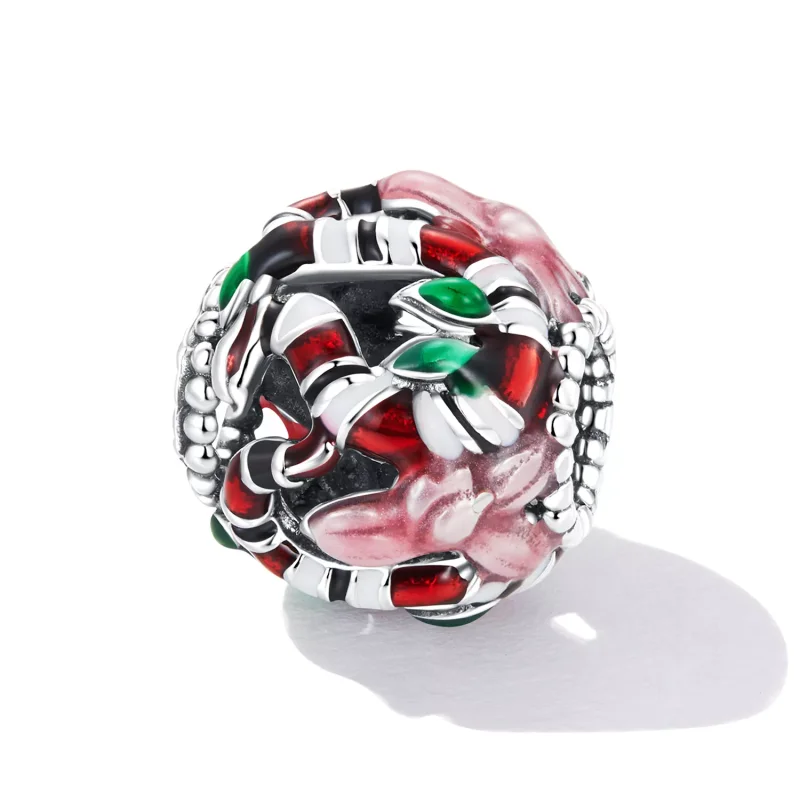 (immagine per) Charm tipo Pandora Fiore di serpente - SCC2250 - Visualizza 2