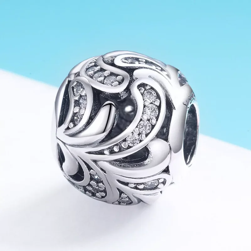 (immagine per) Charm tipo Pandora Fiore tenero - SCC742 - Visualizza 2