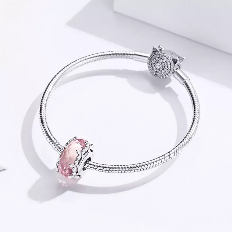 (immagine per) Charm tipo Pandora Fiorellino - SCC1282 - Visualizza 3