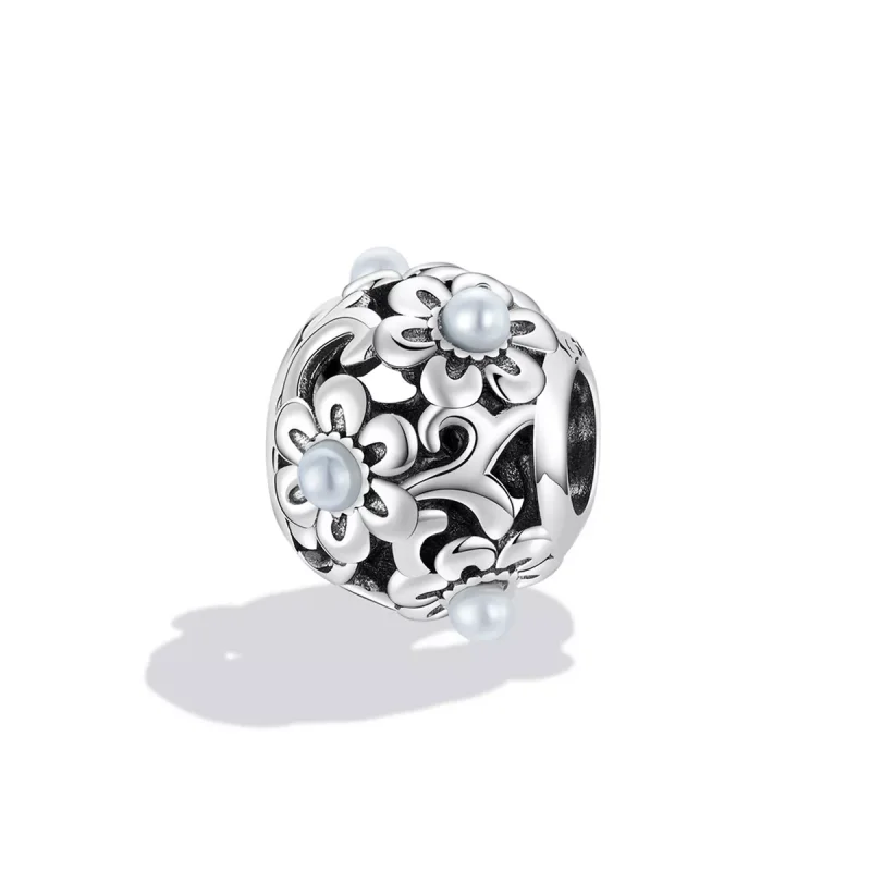 (immagine per) Charm tipo Pandora Fiori Classici - SCC2182 - Visualizza 2