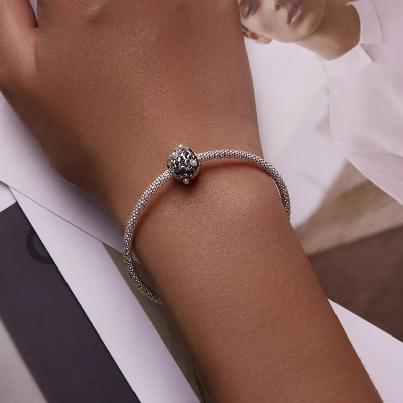 (immagine per) Charm tipo Pandora Fiori Classici - SCC2182 - Visualizza 5