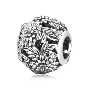 (immagine per) Charm tipo Pandora Fiori in rilievo - SCC2097