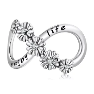 (immagine per) Charm tipo Pandora Fiori infiniti - SCC2099