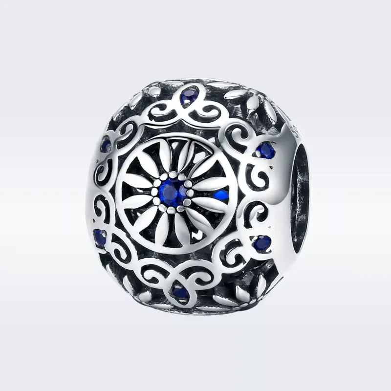 (immagine per) Charm tipo Pandora Fiori Margherita - SCC1119 - Visualizza 3