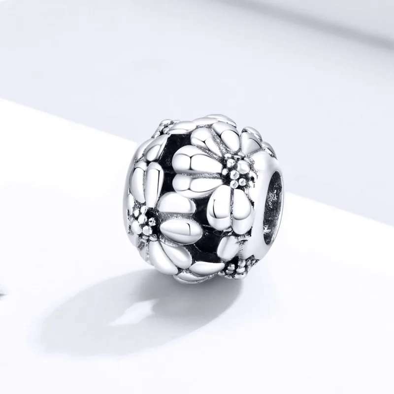 (immagine per) Charm tipo Pandora Fiori Margherita - SCC1487 - Visualizza 2