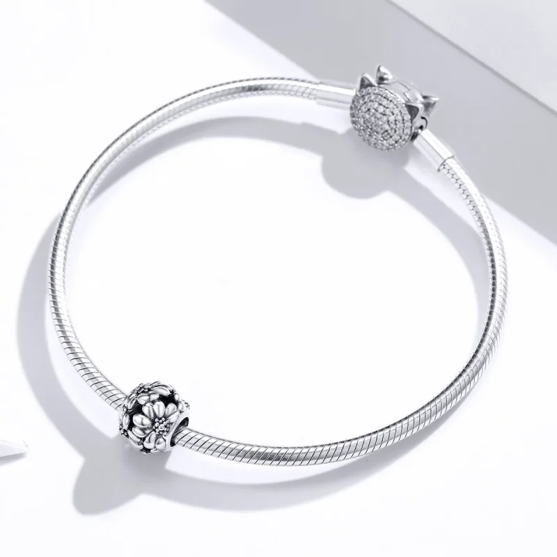 (immagine per) Charm tipo Pandora Fiori Margherita - SCC1487 - Visualizza 3
