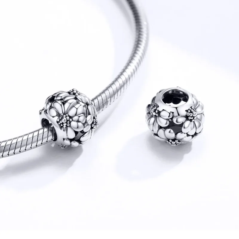 (immagine per) Charm tipo Pandora Fiori Margherita - SCC1487 - Visualizza 4