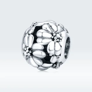 (immagine per) Charm tipo Pandora Fiori Margherita - SCC1487
