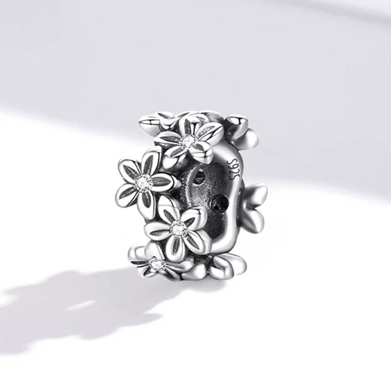 (immagine per) Charm tipo Pandora Fiori retrò - SCC1938 - Visualizza 2