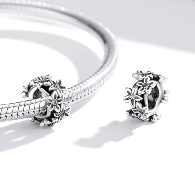 (immagine per) Charm tipo Pandora Fiori retrò - SCC1938 - Visualizza 4