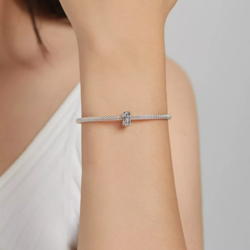 (immagine per) Charm tipo Pandora Fiori retrò - SCC1938 - Visualizza 5