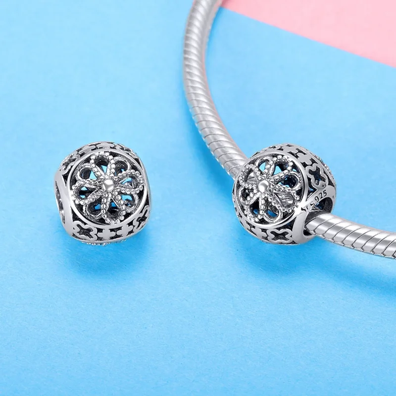 (immagine per) Charm tipo Pandora Fiori - SCC899 - Visualizza 4