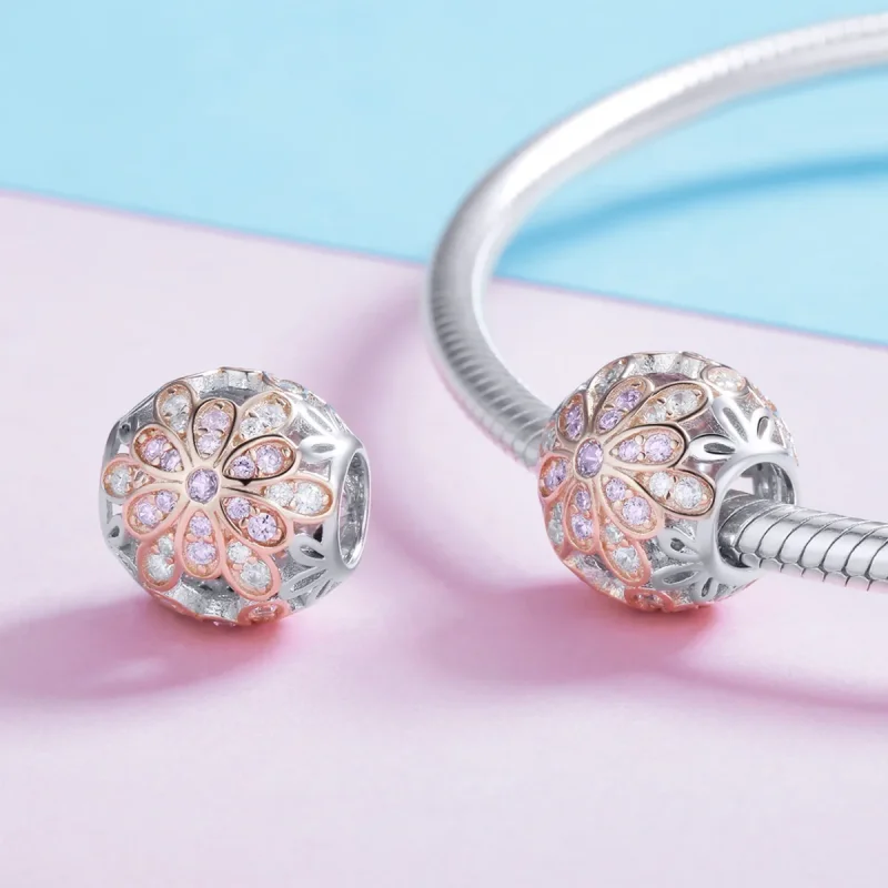 (immagine per) Charm tipo Pandora Fiori - SCC922 - Visualizza 4