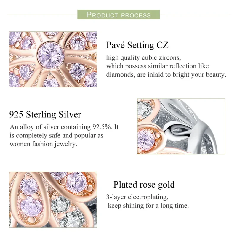(immagine per) Charm tipo Pandora Fiori - SCC922 - Visualizza 7