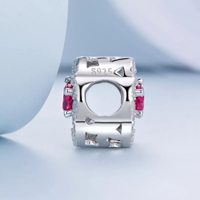 (immagine per) Charm tipo Pandora Fiori sfumati - BSC625 - Visualizza 3