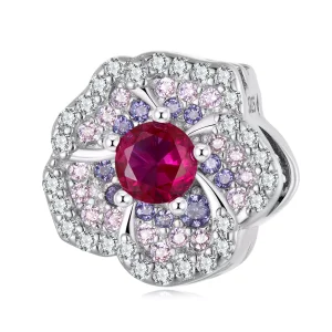 (immagine per) Charm tipo Pandora Fiori sfumati - BSC625