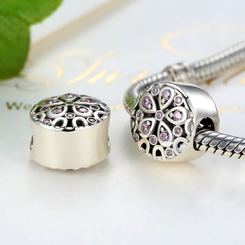 (immagine per) Charm tipo Pandora Fioritura - SCC053 - Visualizza 4