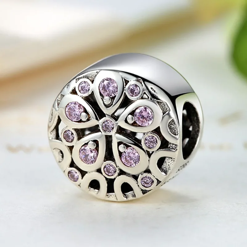 (immagine per) Charm tipo Pandora Fioritura - SCC053 - Visualizza 6