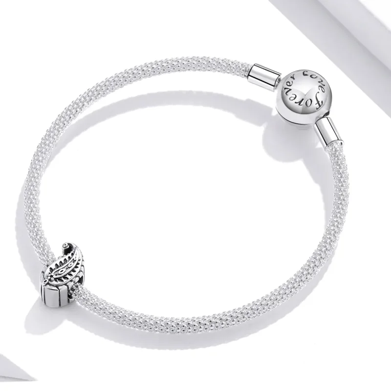 (immagine per) Charm tipo Pandora Foglie d'epoca - SCC1824 - Visualizza 3