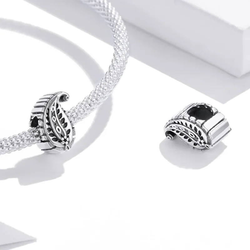 (immagine per) Charm tipo Pandora Foglie d'epoca - SCC1824 - Visualizza 4
