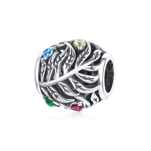 (immagine per) Charm tipo Pandora Foglie tropicali - BSC450
