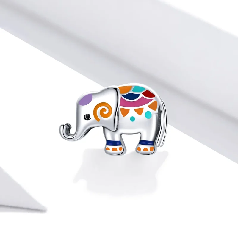 (immagine per) Charm tipo Pandora Fortunato elefante - SCC1790 - Visualizza 2