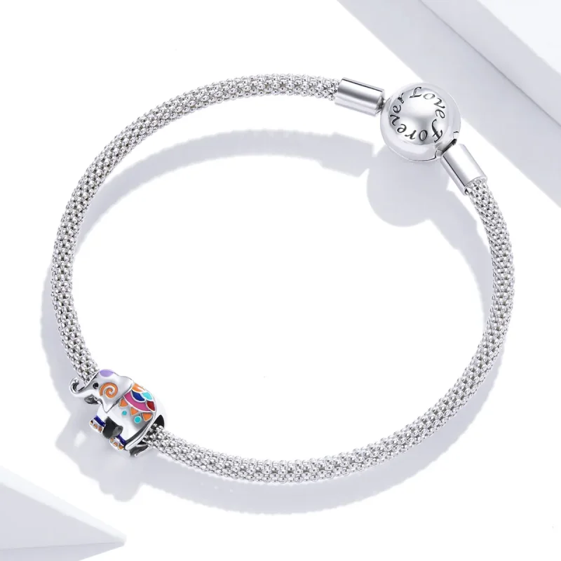 (immagine per) Charm tipo Pandora Fortunato elefante - SCC1790 - Visualizza 3