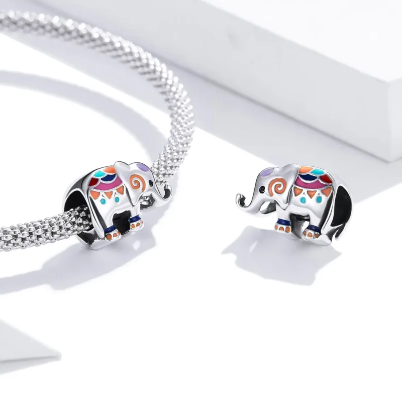 (immagine per) Charm tipo Pandora Fortunato elefante - SCC1790 - Visualizza 4