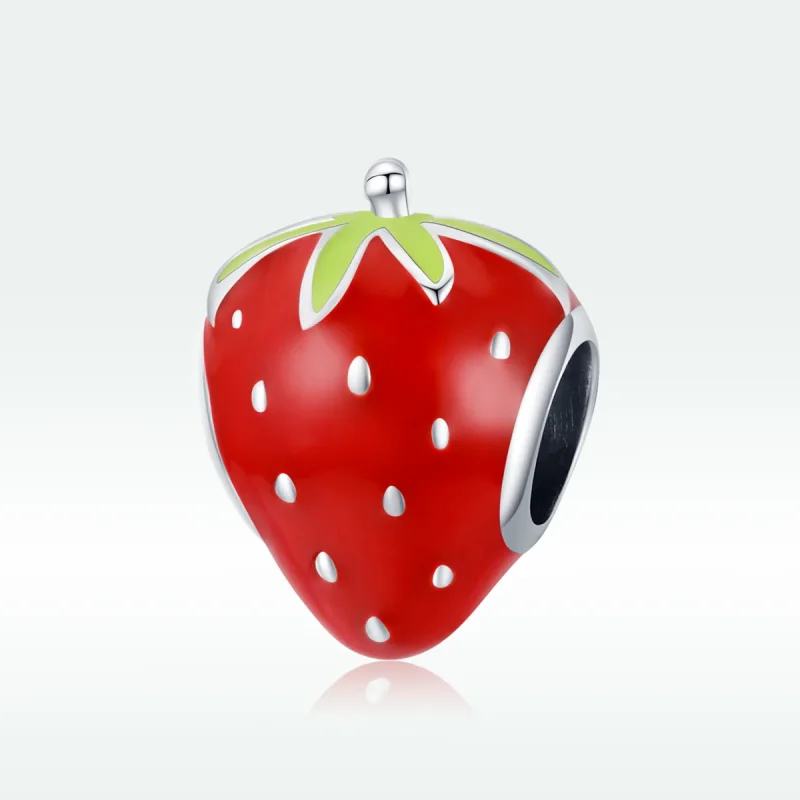 (immagine per) Charm tipo Pandora Fragola adorabile - SCC1839 - Visualizza 5