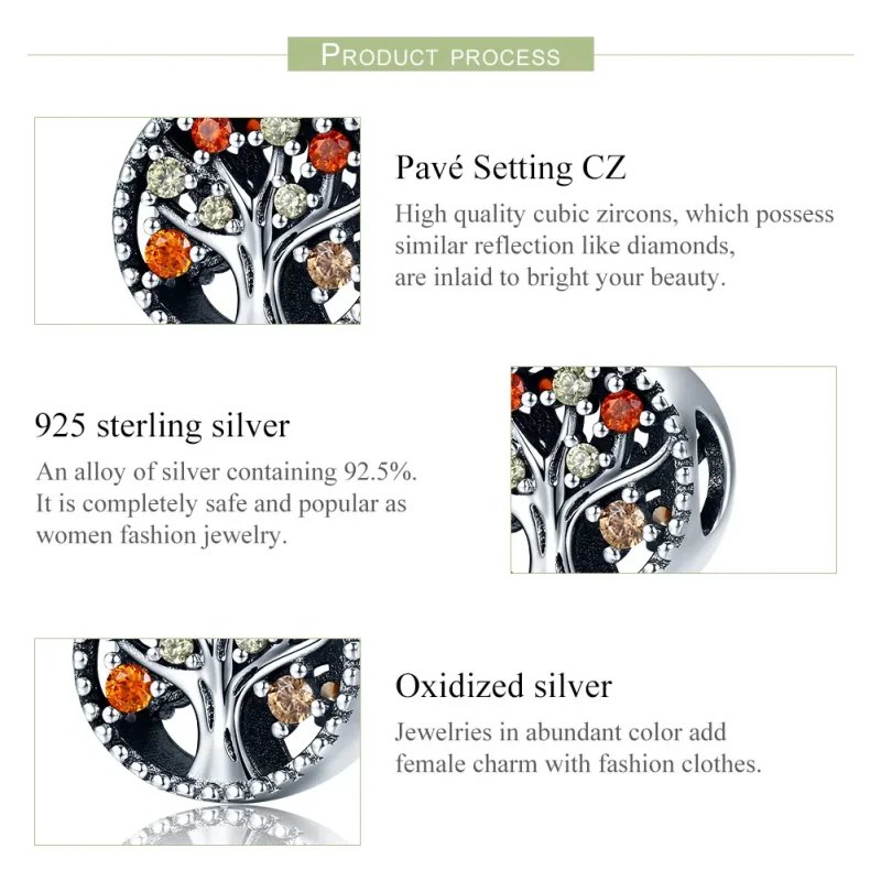 (immagine per) Charm tipo Pandora Frutto d'autunno - SCC219 - Visualizza 6