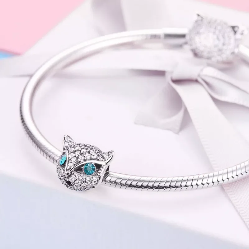 (immagine per) Charm tipo Pandora Gattino felice - SCC1131 - Visualizza 4