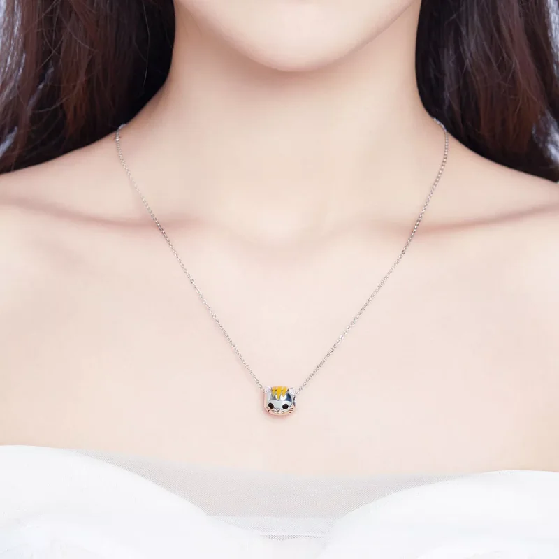 (immagine per) Charm tipo Pandora Gattino felice - SCC1142 - Visualizza 3