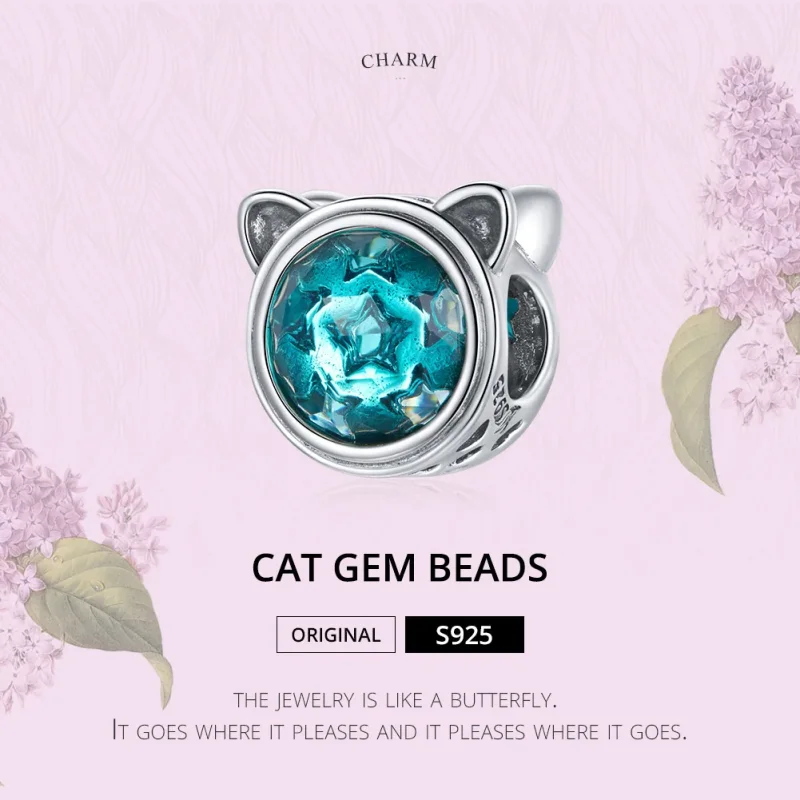 (immagine per) Charm tipo Pandora Gatto Alzavola - SCC1800 - Visualizza 6
