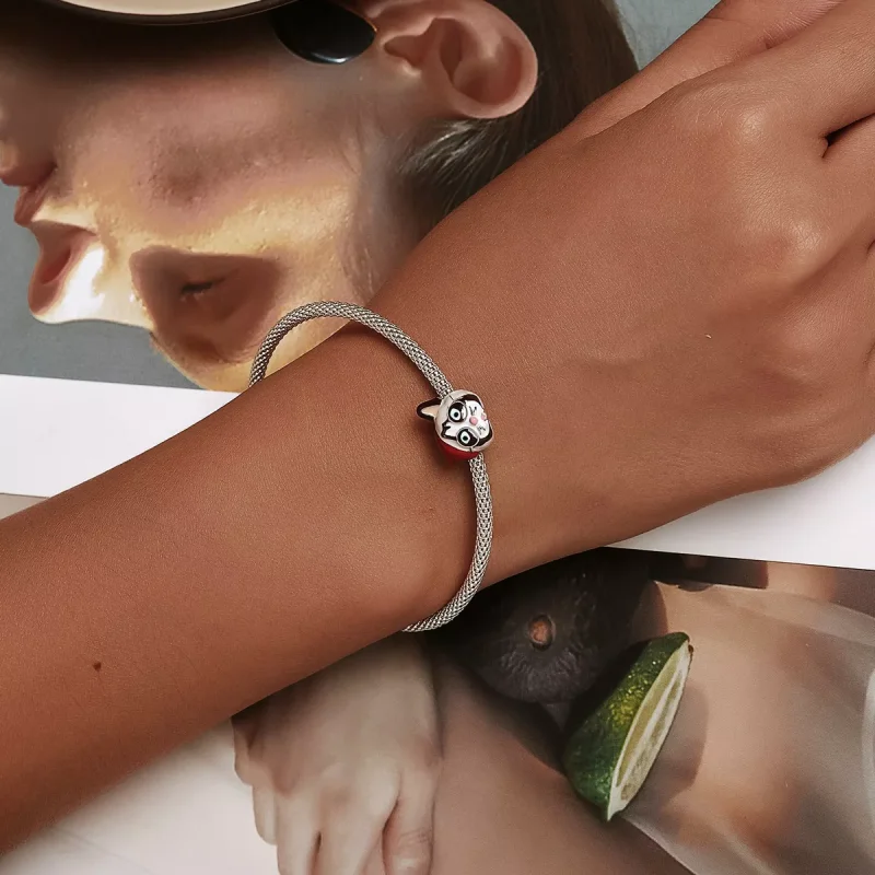 (immagine per) Charm tipo Pandora Gatto siamese - SCC2090 - Visualizza 6
