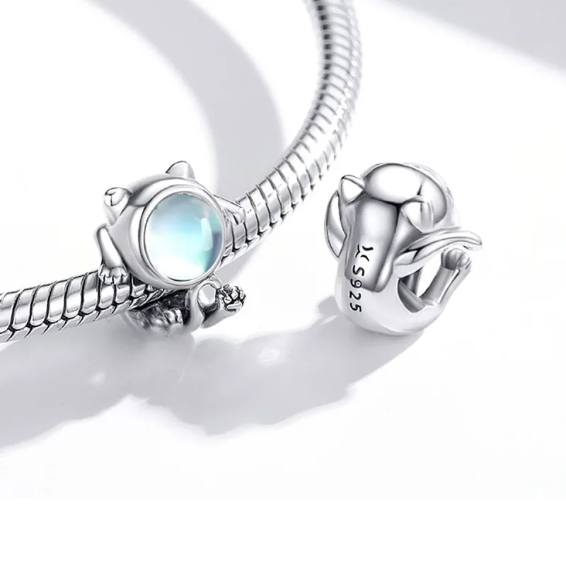 (immagine per) Charm tipo Pandora Gatto spaziale - SCC1697 - Visualizza 4