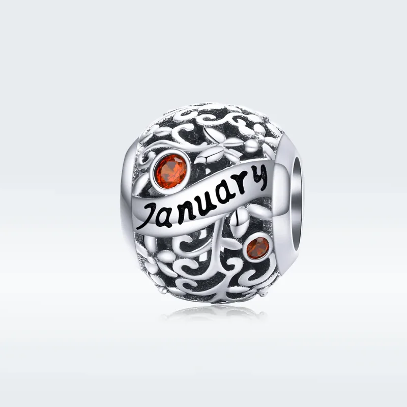 (immagine per) Charm tipo Pandora Gennaio Birthstone - SCC1385-1 - Visualizza 5