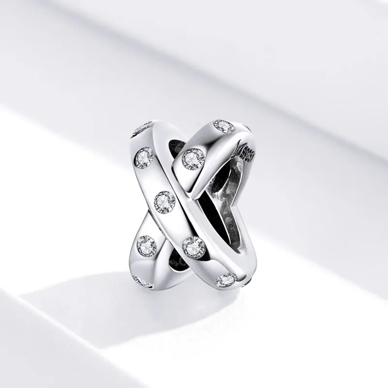 (immagine per) Charm tipo Pandora Geometria semplice - SCC1515 - Visualizza 2