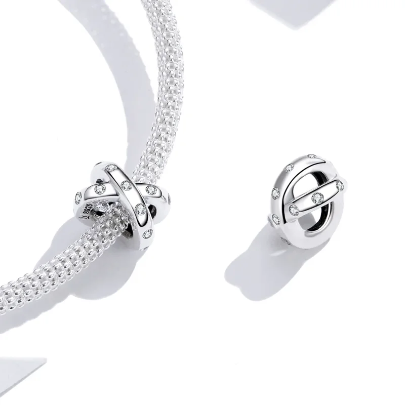 (immagine per) Charm tipo Pandora Geometria semplice - SCC1515 - Visualizza 3