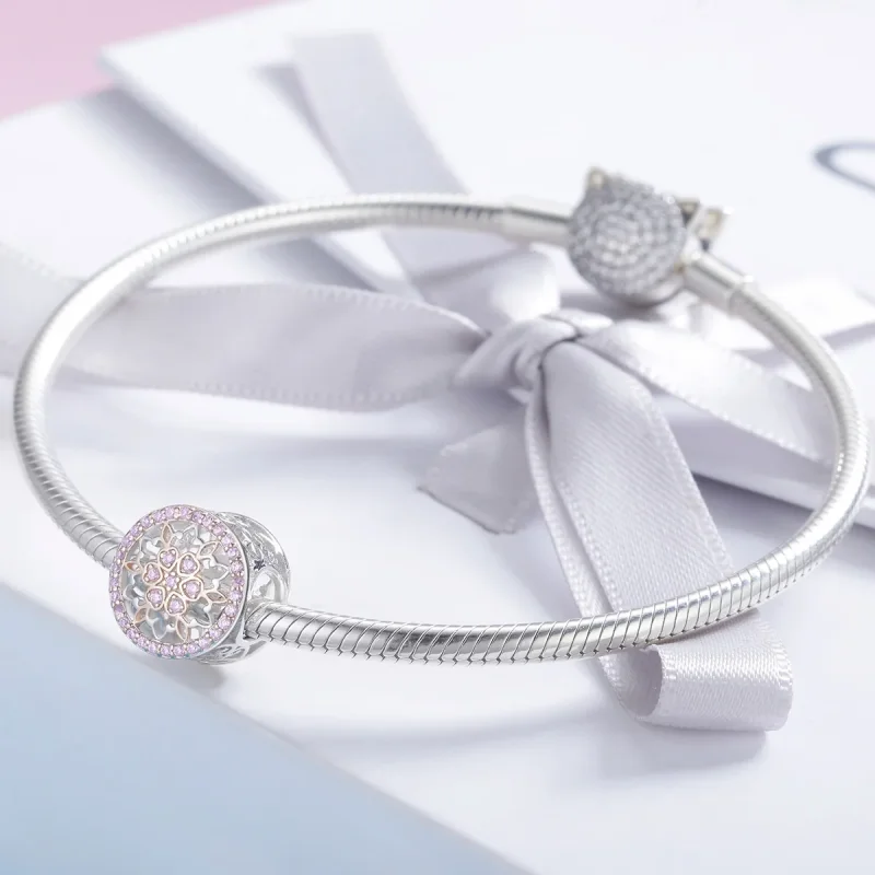 (immagine per) Charm tipo Pandora Germoglio in fiore - SCC923 - Visualizza 3