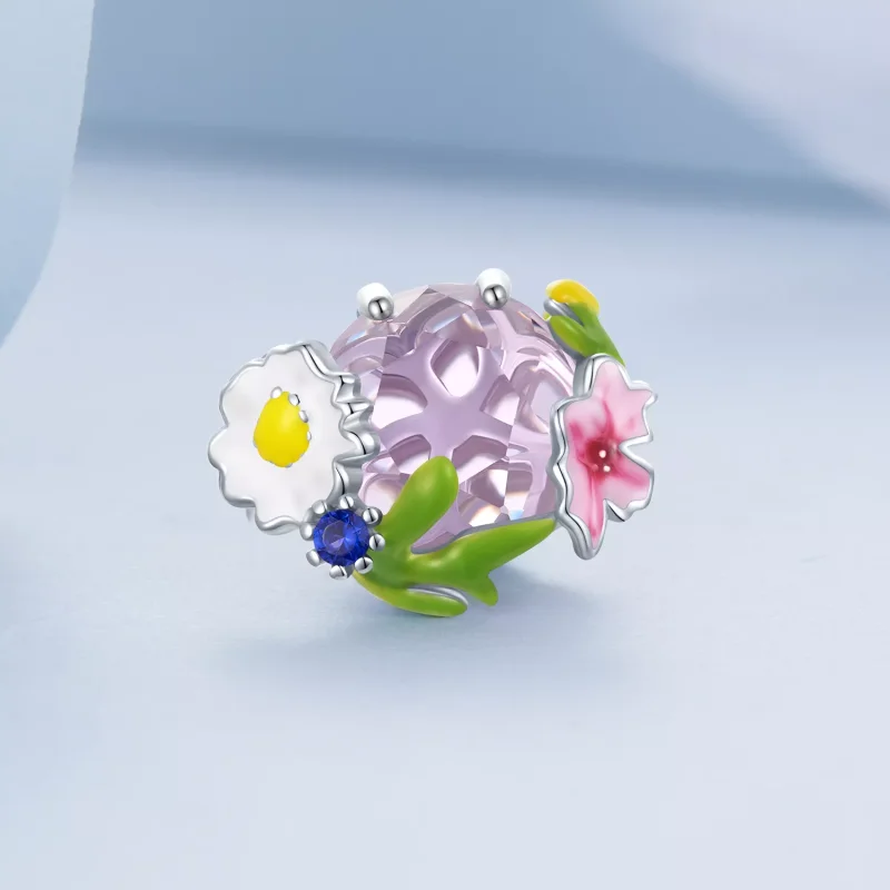 (immagine per) Charm tipo Pandora Giardino - BSC647 - Visualizza 2
