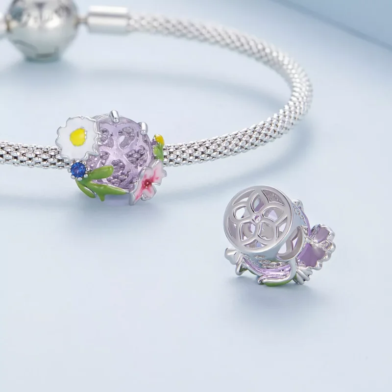 (immagine per) Charm tipo Pandora Giardino - BSC647 - Visualizza 5