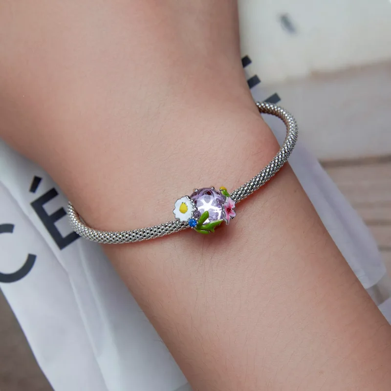 (immagine per) Charm tipo Pandora Giardino - BSC647 - Visualizza 6