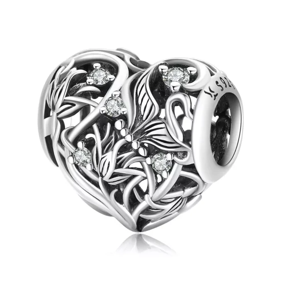 (immagine per) Charm tipo Pandora Giardino d'amore - SCC2098