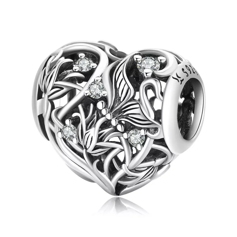 (immagine per) Charm tipo Pandora Giardino d'amore - SCC2098