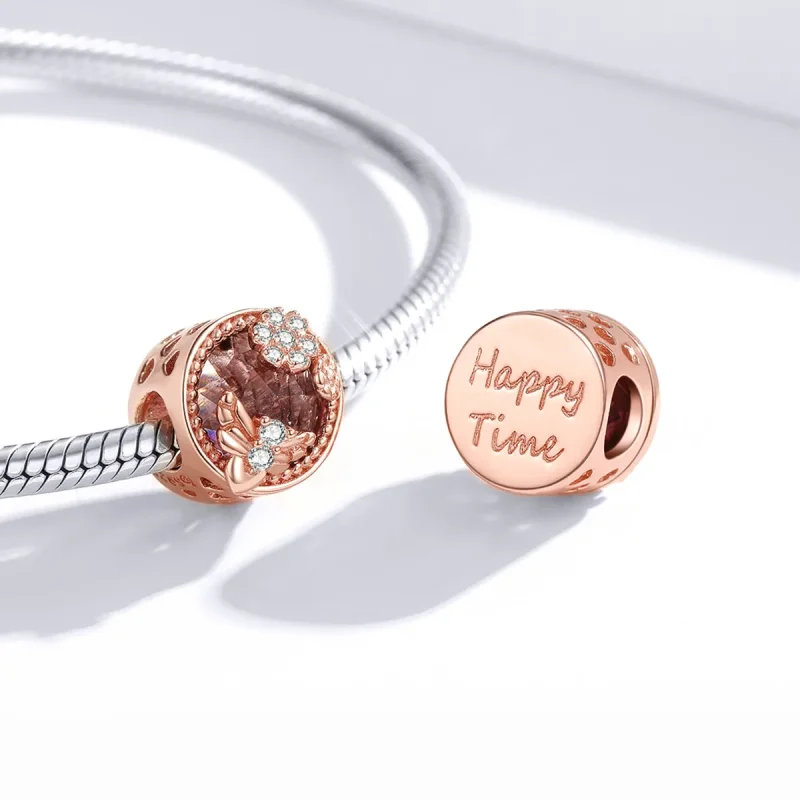 (immagine per) Charm tipo Pandora Giardino segreto - BSC389 - Visualizza 4