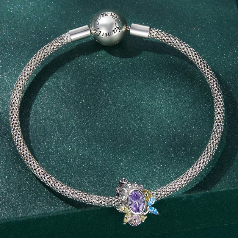 (immagine per) Charm tipo Pandora Giardino segreto - BSC635 - Visualizza 4