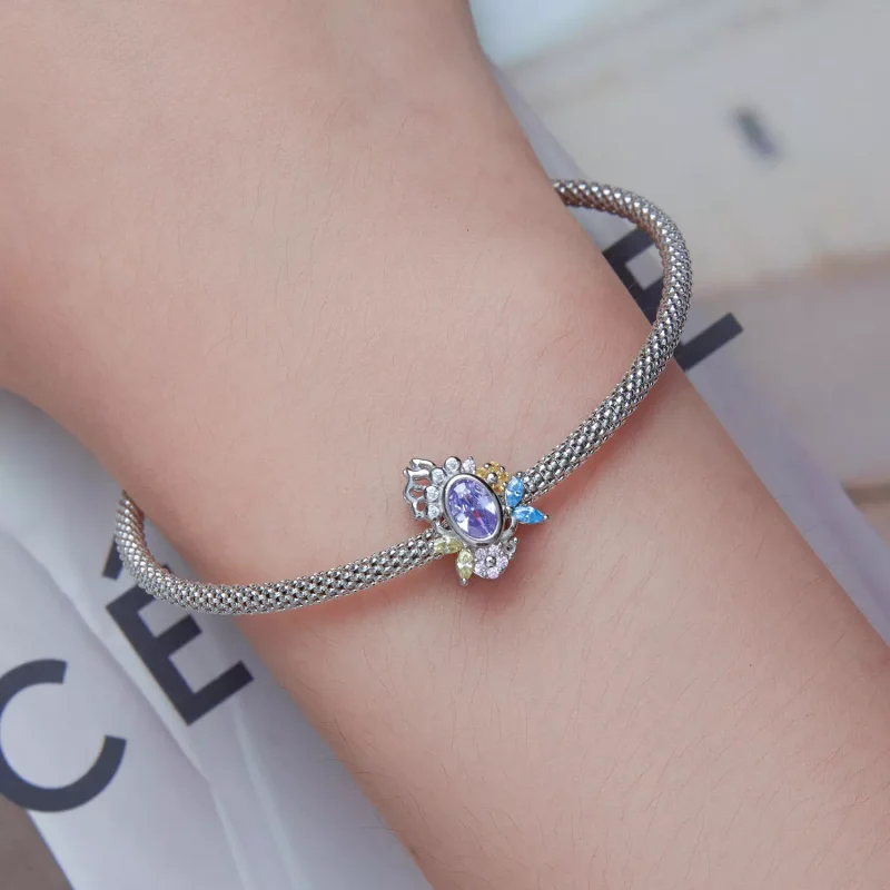 (immagine per) Charm tipo Pandora Giardino segreto - BSC635 - Visualizza 6
