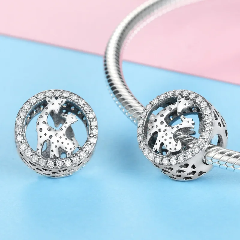 (immagine per) Charm tipo Pandora Giraffa - SCC997 - Visualizza 3