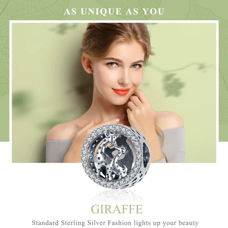 (immagine per) Charm tipo Pandora Giraffa - SCC997 - Visualizza 6