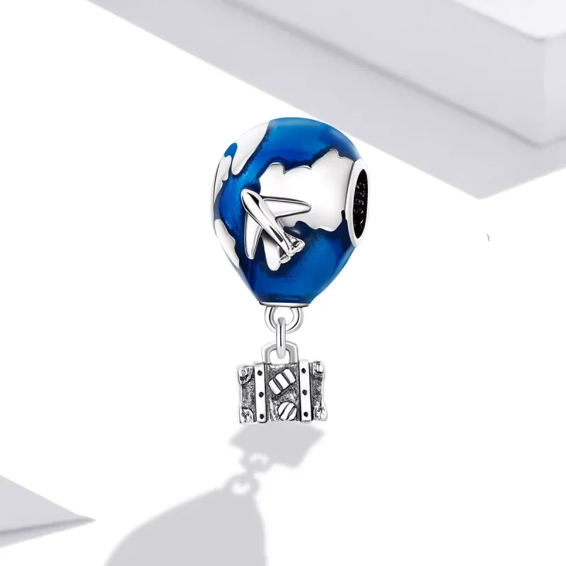 (immagine per) Charm tipo Pandora Globetrotter - Mongolfiera - SCC2028 - Visualizza 2